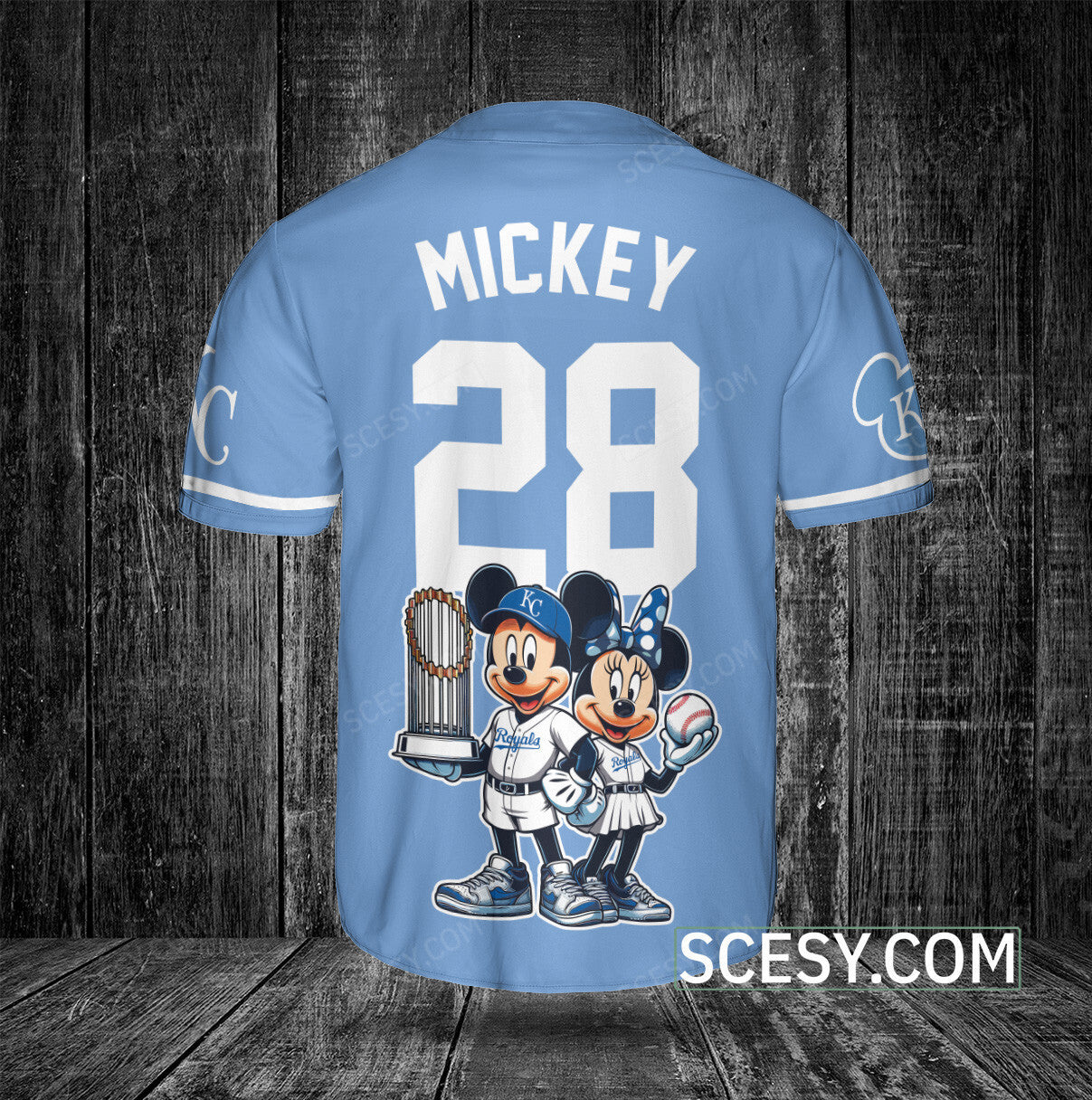 Kansas City Royals MM Baseball Jersey Blue