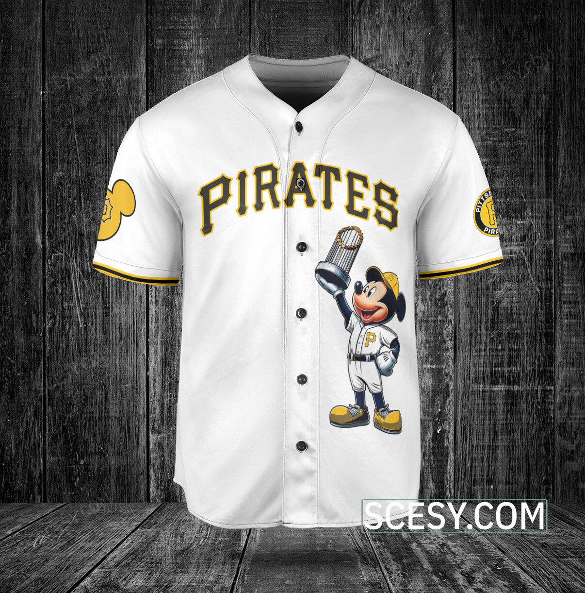 Pittsburgh Pirates MM Baseball Jersey White
