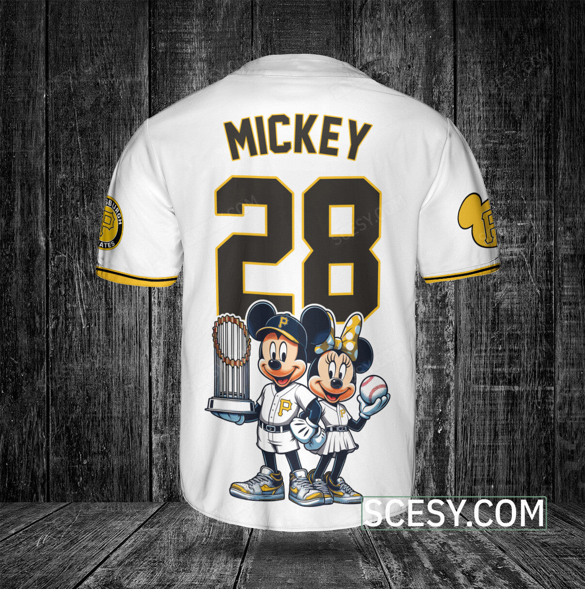 Pittsburgh Pirates MM Baseball Jersey White
