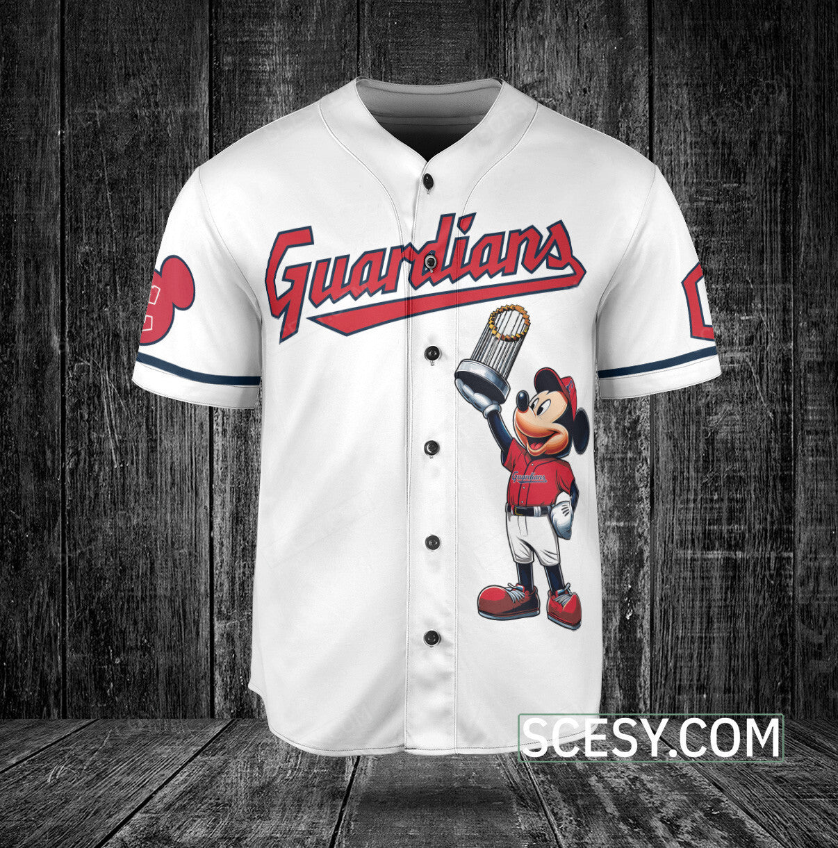 Cleveland Guardians MM Baseball Jersey White