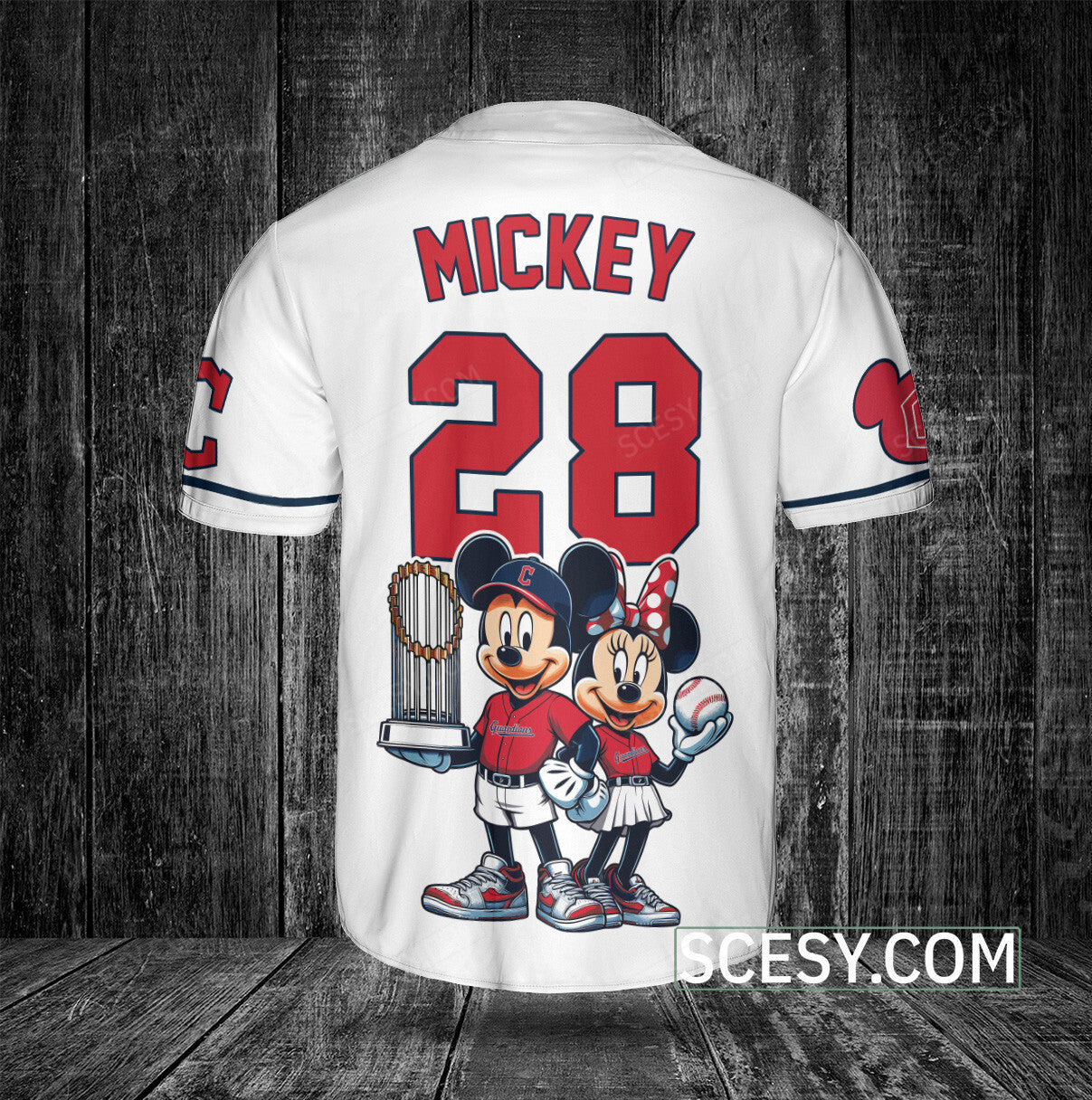 Cleveland Guardians MM Baseball Jersey White