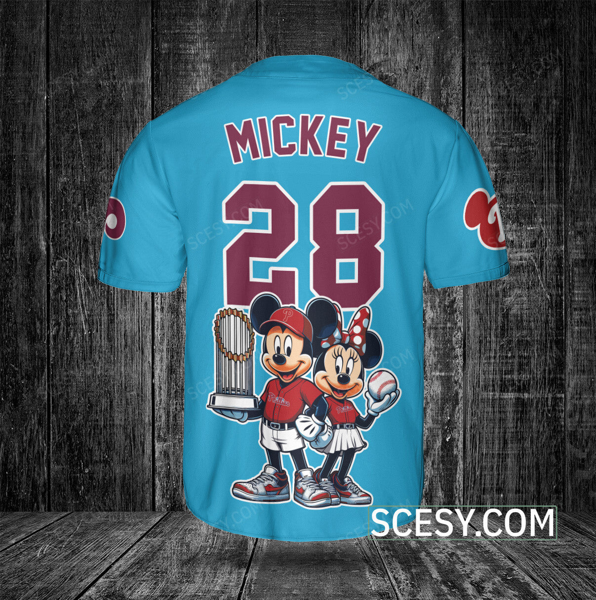 Philadelphia Philliies MM Baseball Jersey Midnight Blue