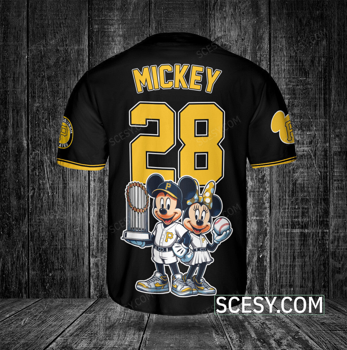 Pittsburgh Pirates MM Baseball Jersey Black
