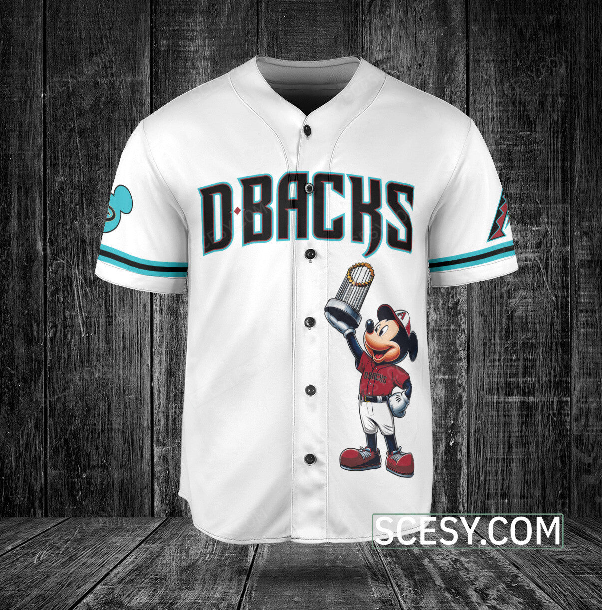Arizona Diamondbacks MM Baseball Jersey White