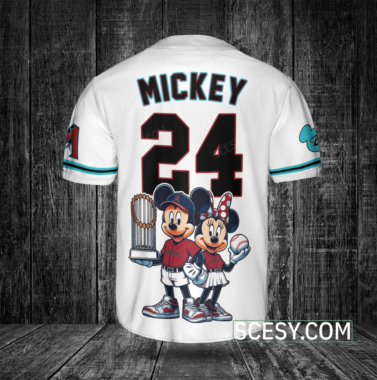 Arizona Diamondbacks MM Baseball Jersey White