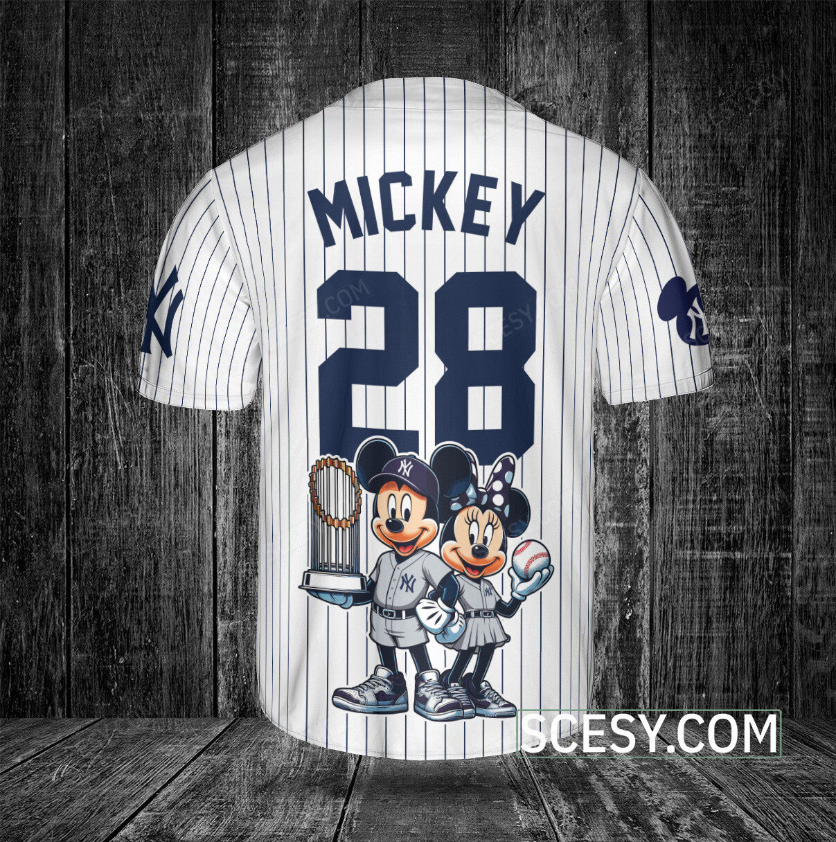 New York Yankees MM Baseball Jersey White