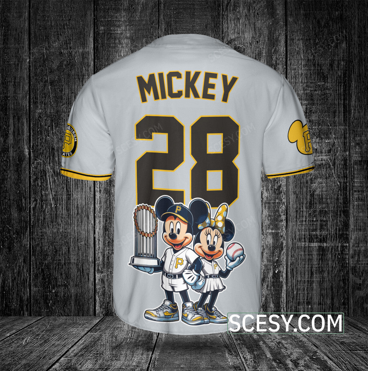 Pittsburgh Pirates MM Baseball Jersey Gray