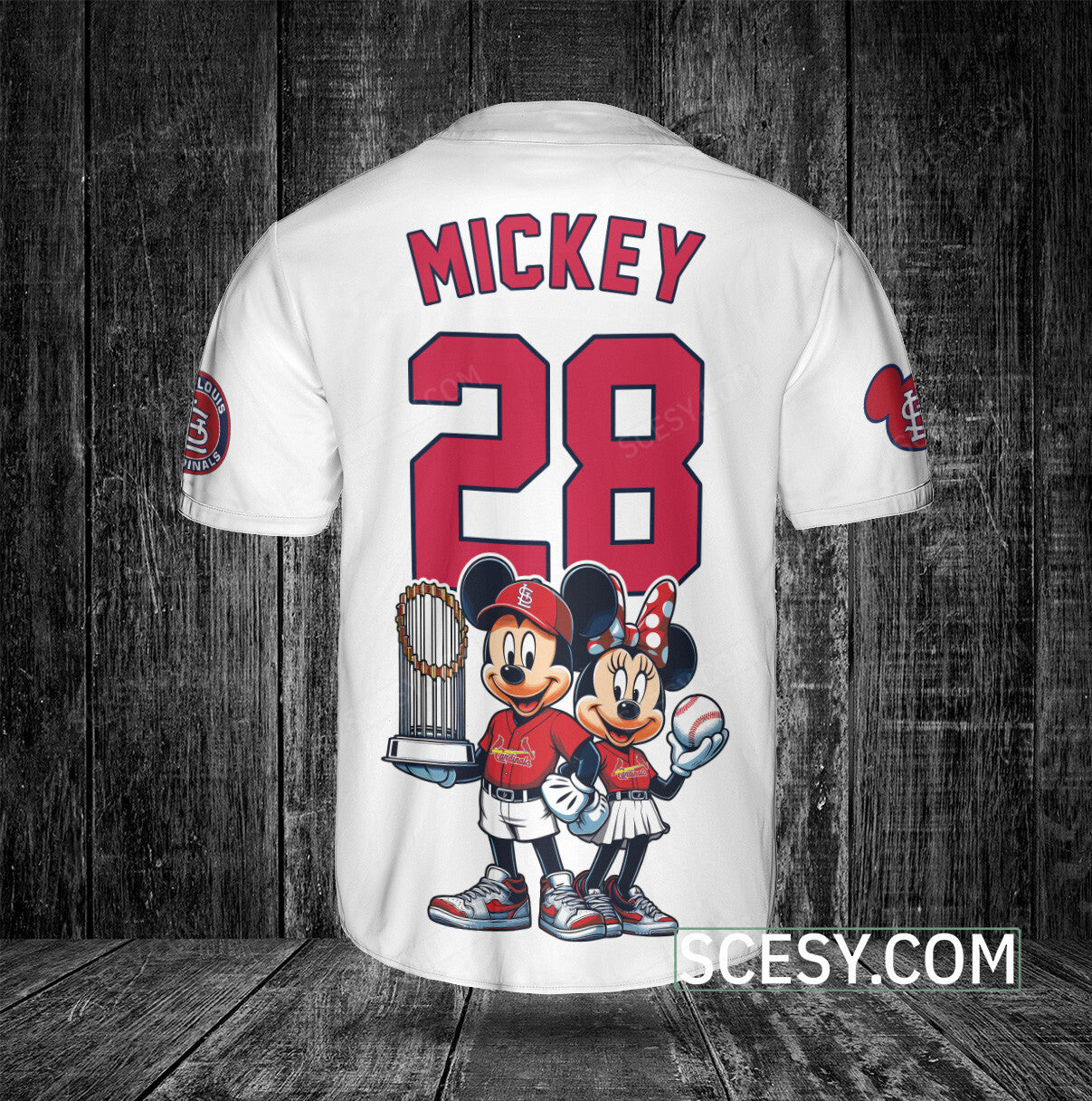 St. Louis Cardinals MM Baseball Jersey White