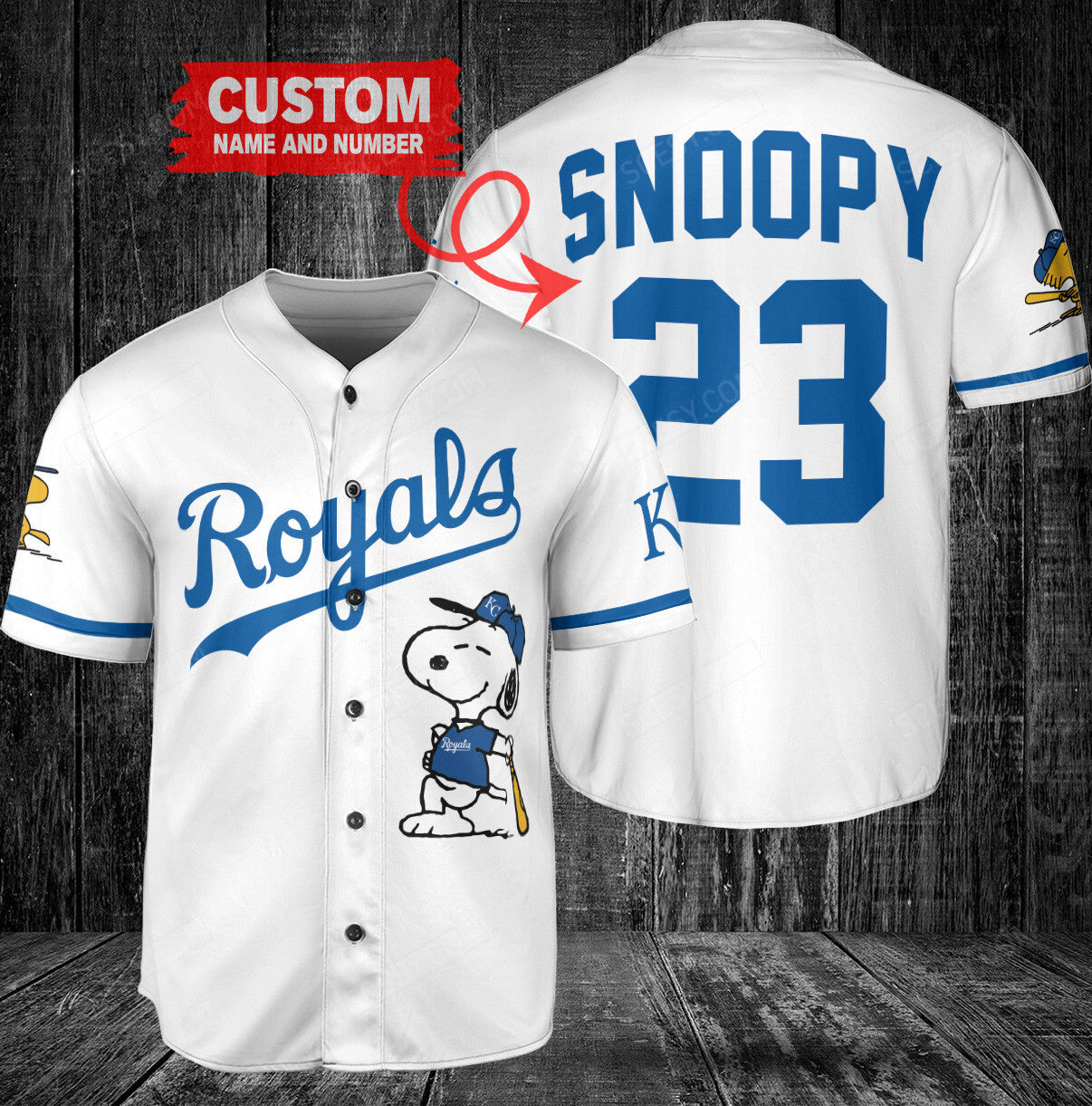 Kansas City Royals PS x Kansas City Royals Baseball Jersey W