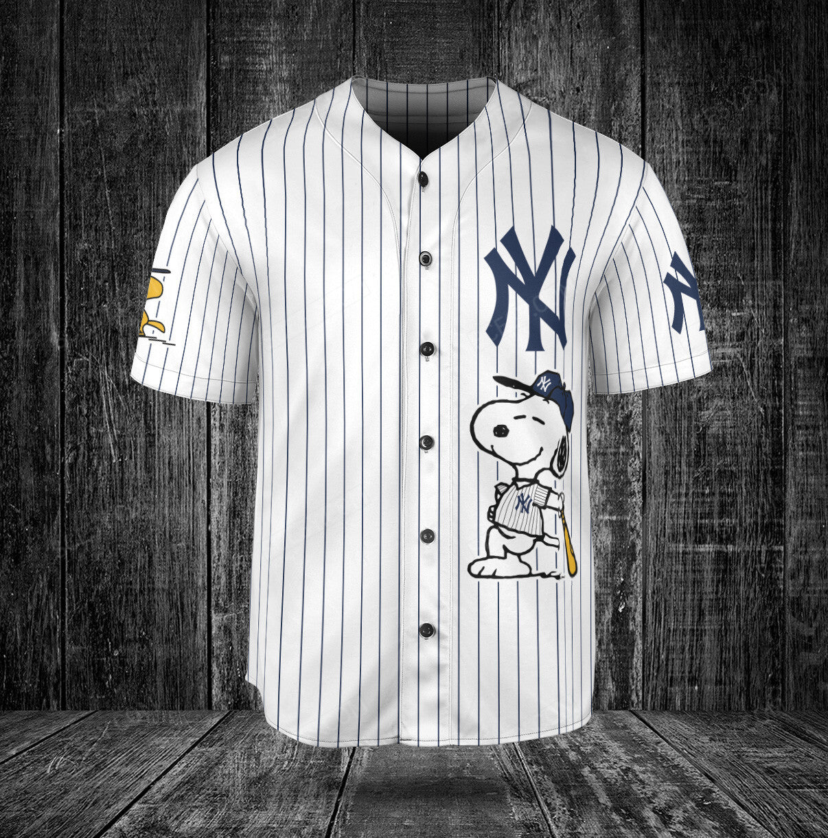 New York Yankees PS Baseball Jersey White