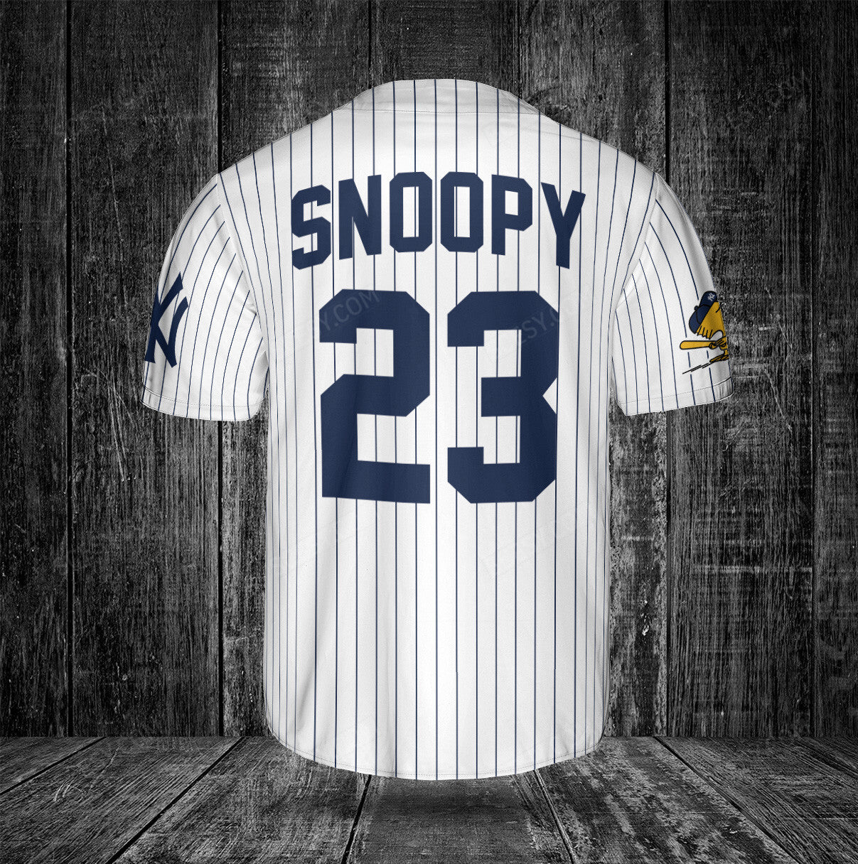 New York Yankees PS Baseball Jersey White