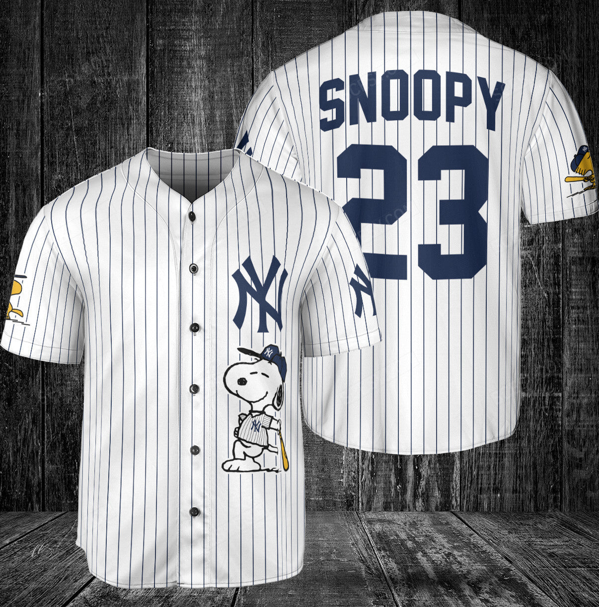 New York Yankees PS Baseball Jersey White
