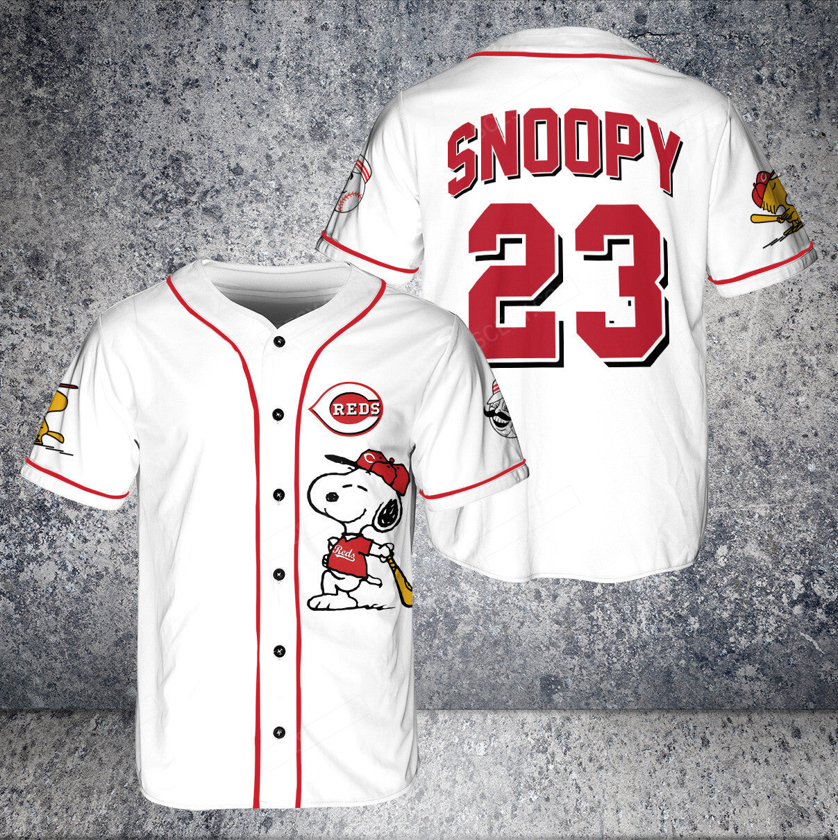 Cincinnati Reds PS Baseball Jersey White