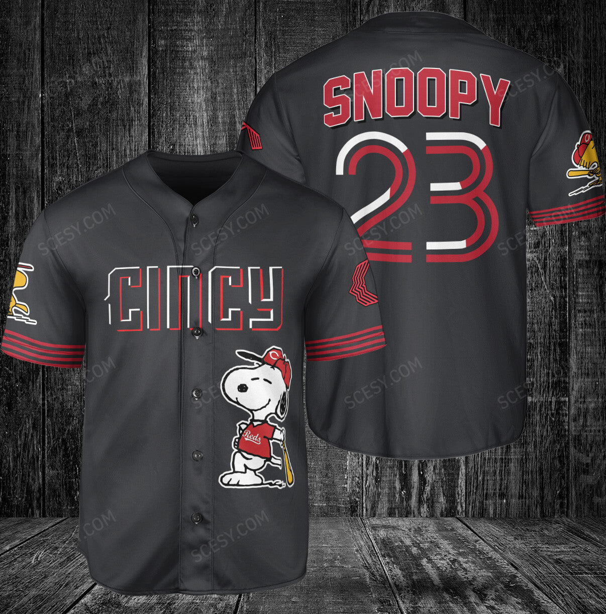 Cincinnati Reds PS Baseball Jersey BL
