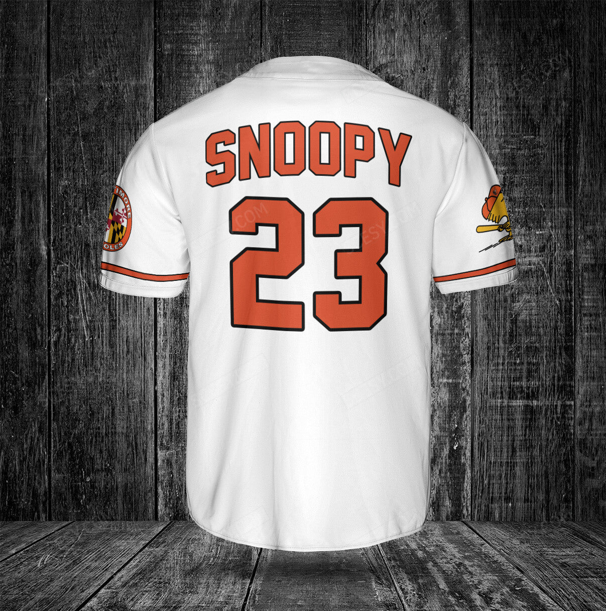 Baltimore Orioles PS Baseball Jersey White