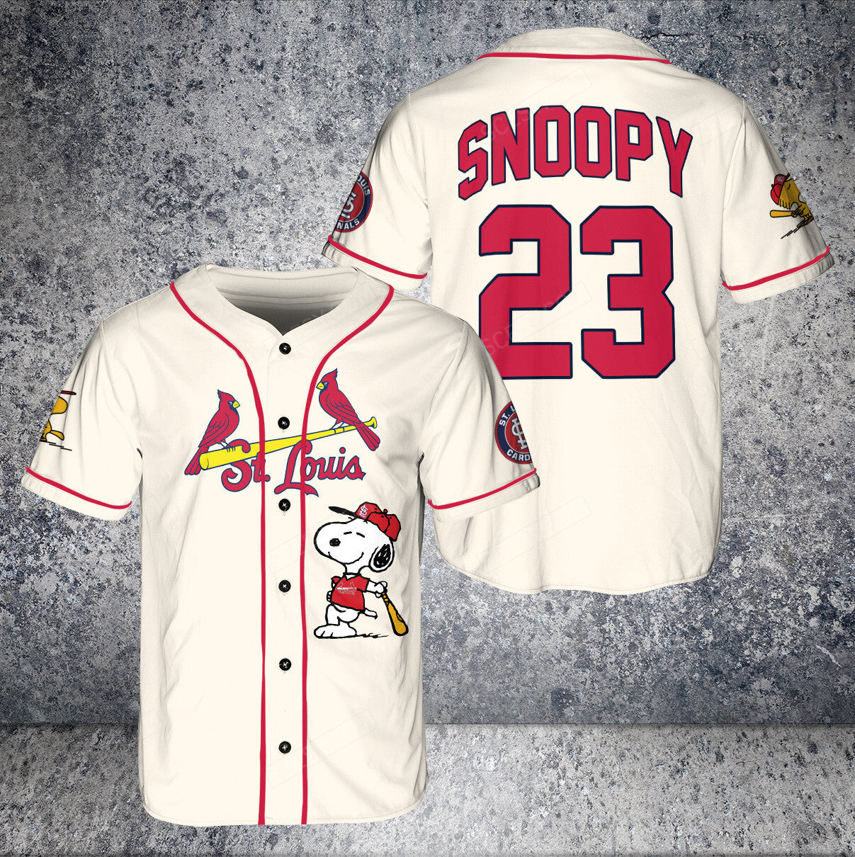St.Louis Cardinals PS Baseball Jersey Cream