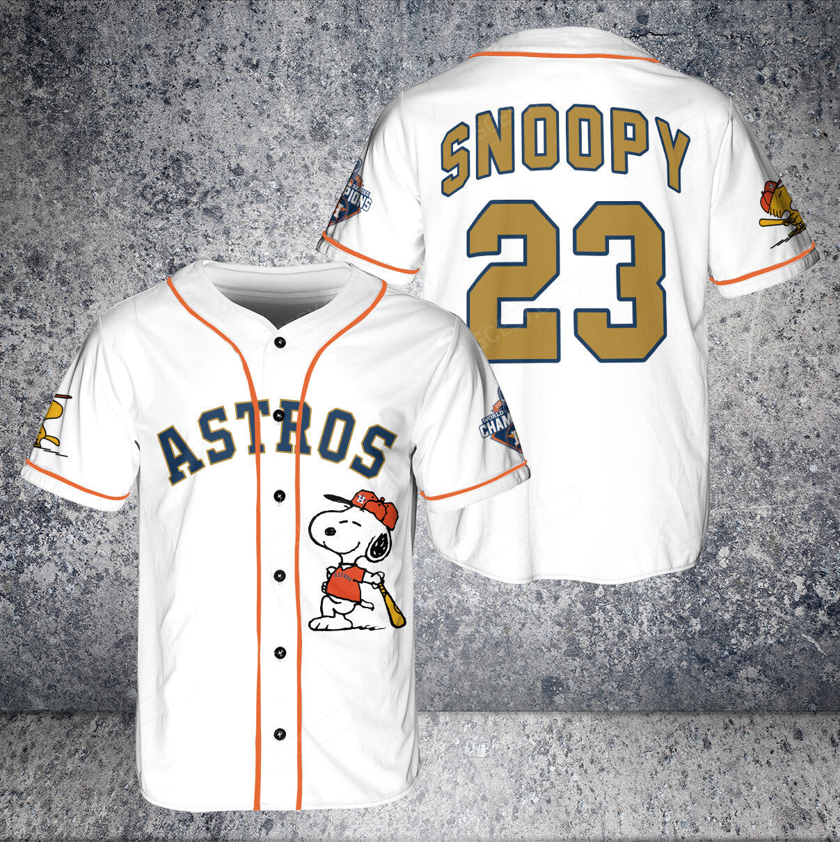 Houston Astros PS Baseball Jersey White