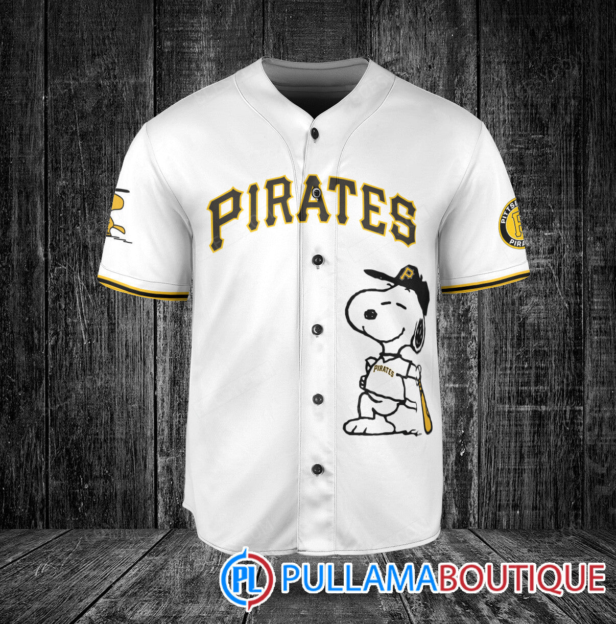Pittsburgh Pirates PS Baseball Jersey White