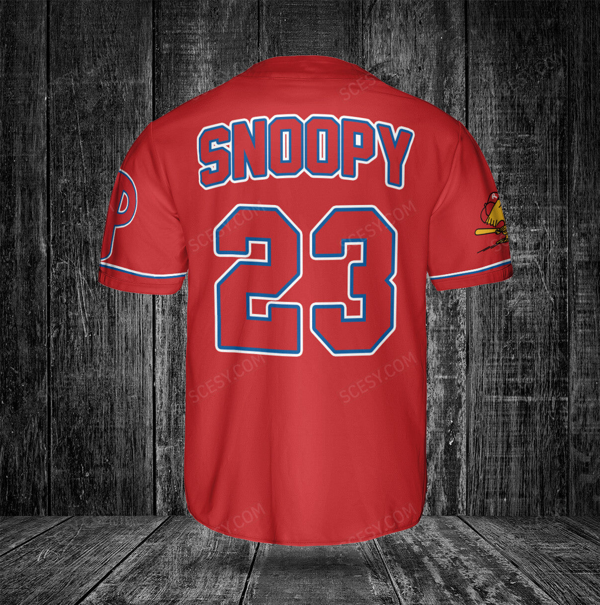 Philadelphia Phillies PS Baseball Jersey Red