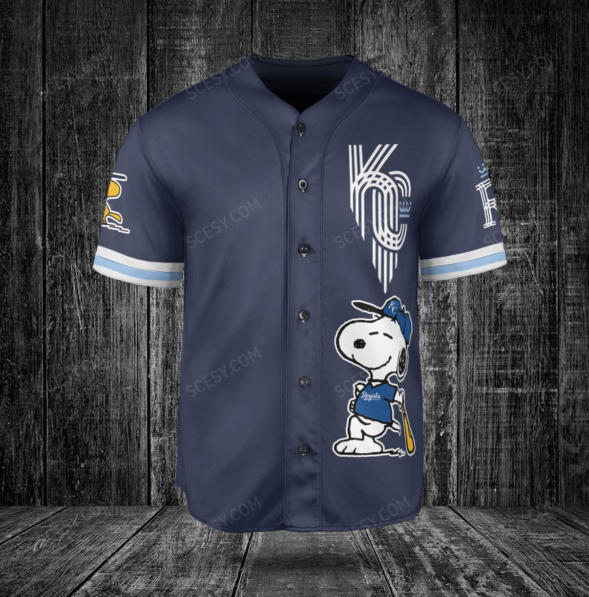 Kansas City Royals PS Baseball Jersey Navy