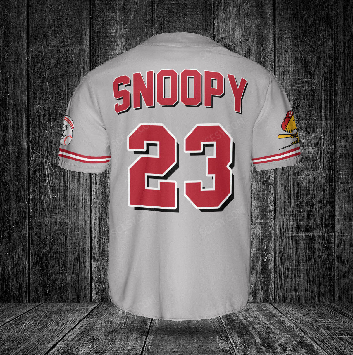 Cincinnati Reds PS Baseball Jersey Gray