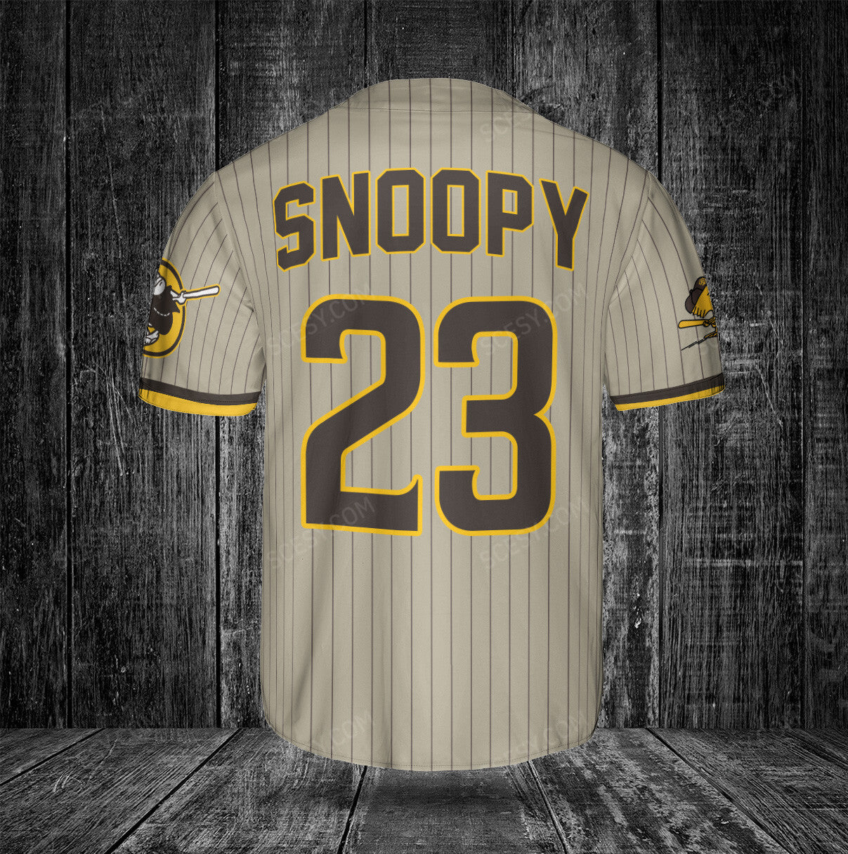 San Diego Padres PS Baseball Jersey Tan