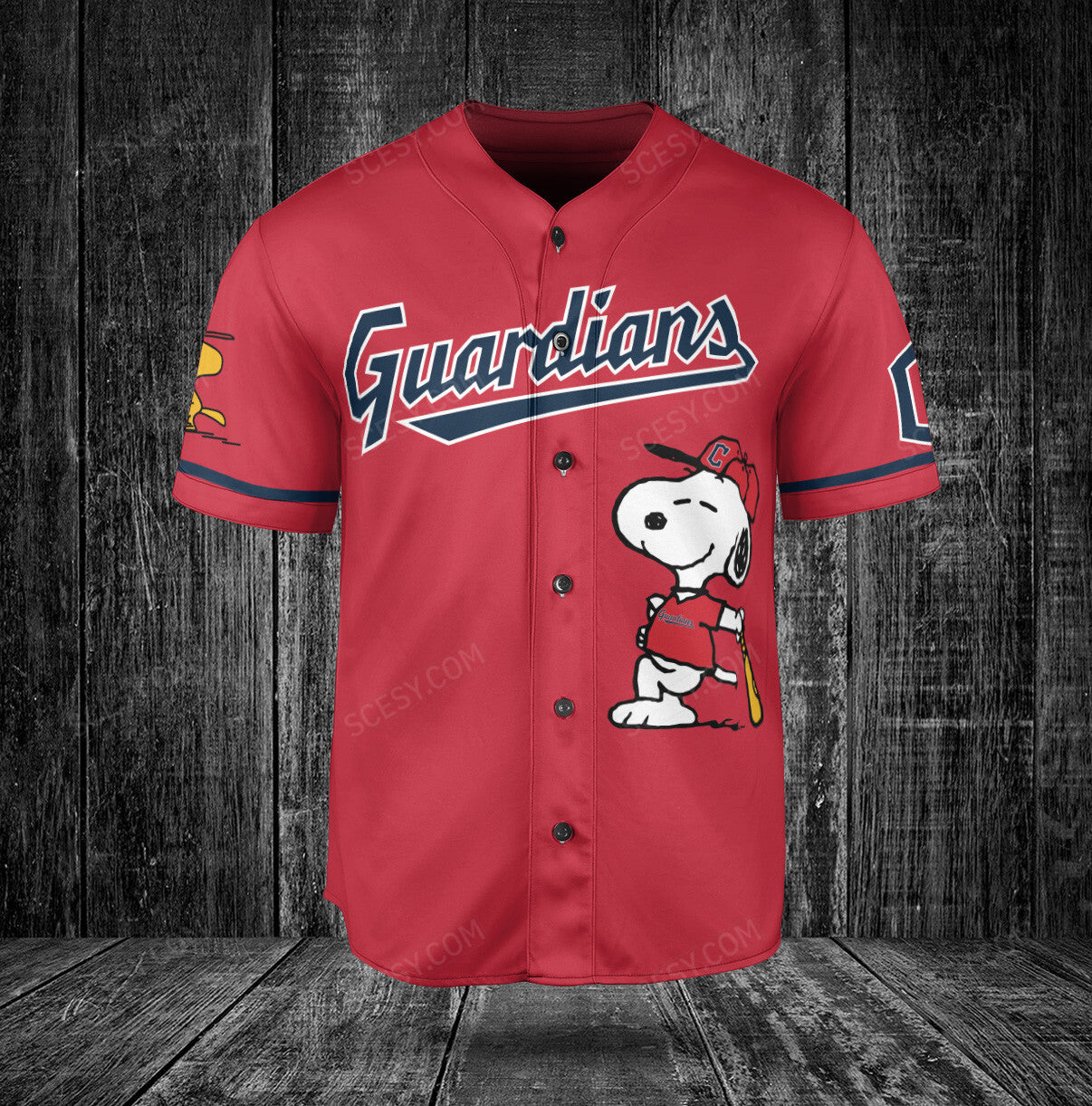 Cleveland Guardians PS Baseball Jersey Red