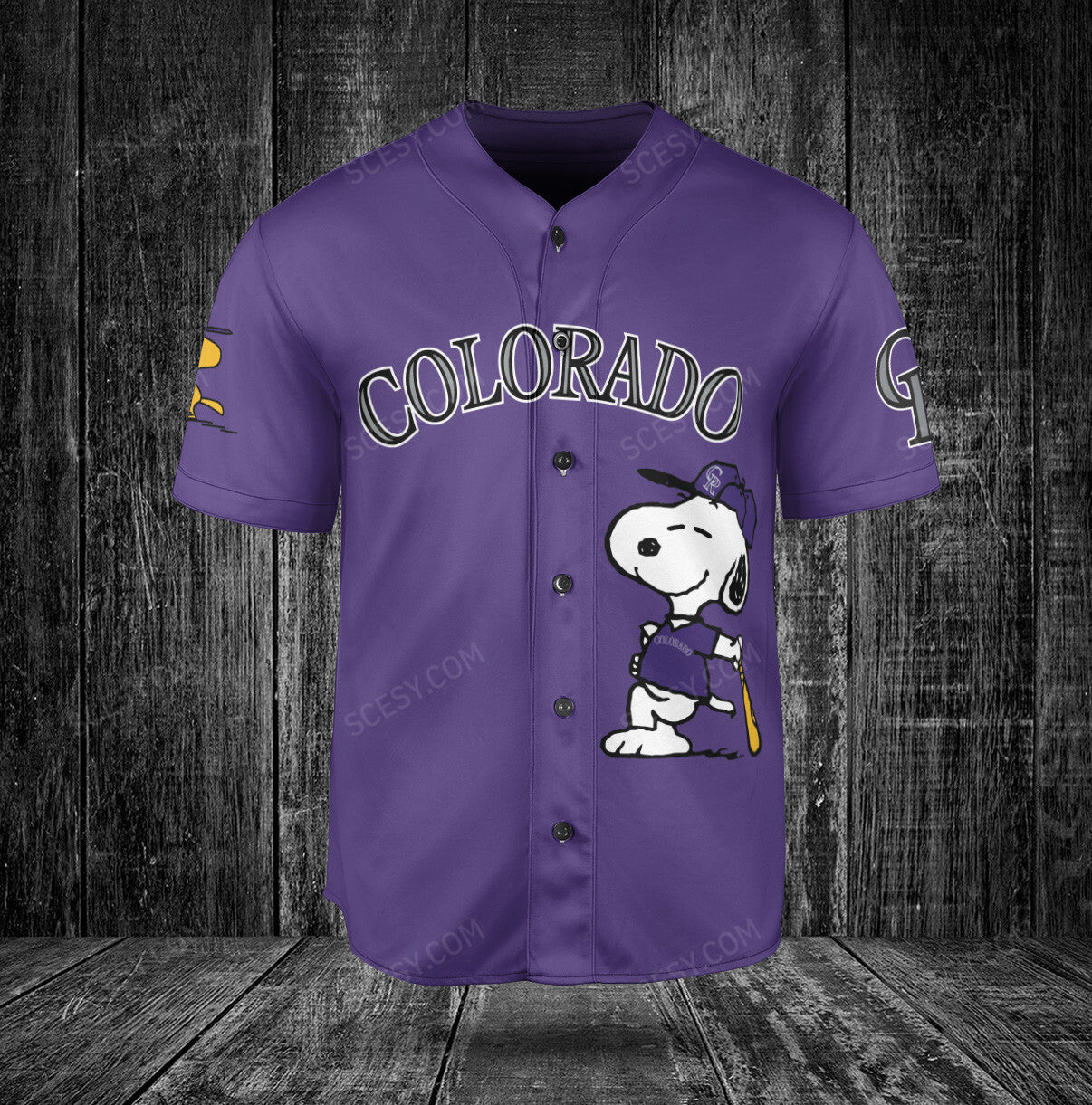 Colorado Rockies PS Baseball Jersey Purple
