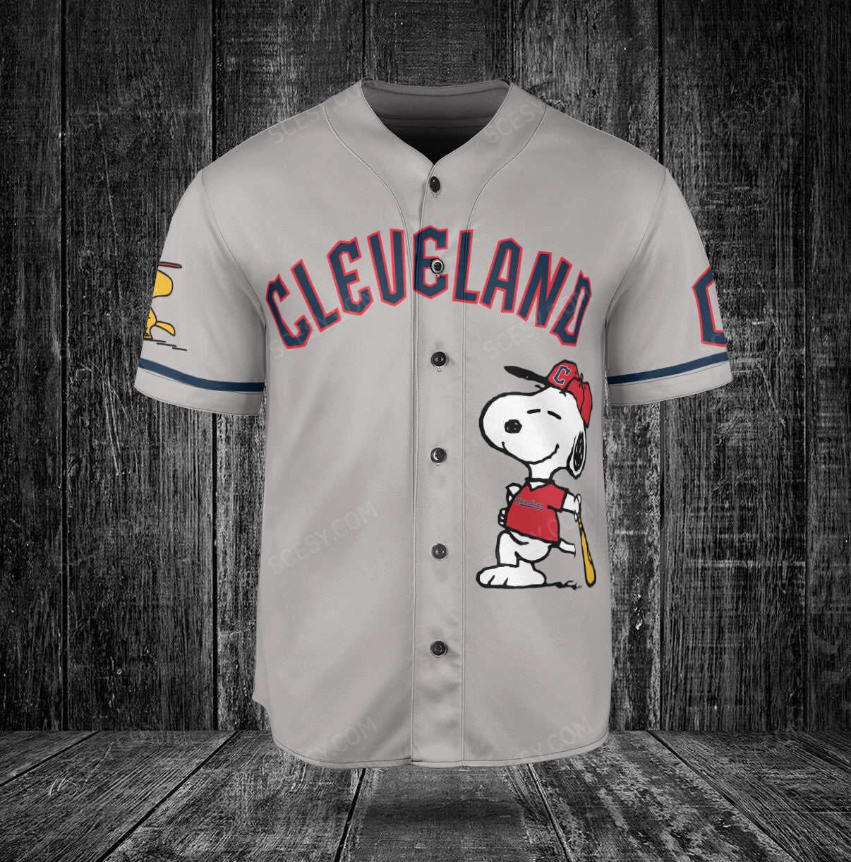 Cleveland Guardians PS Baseball Jersey Gray