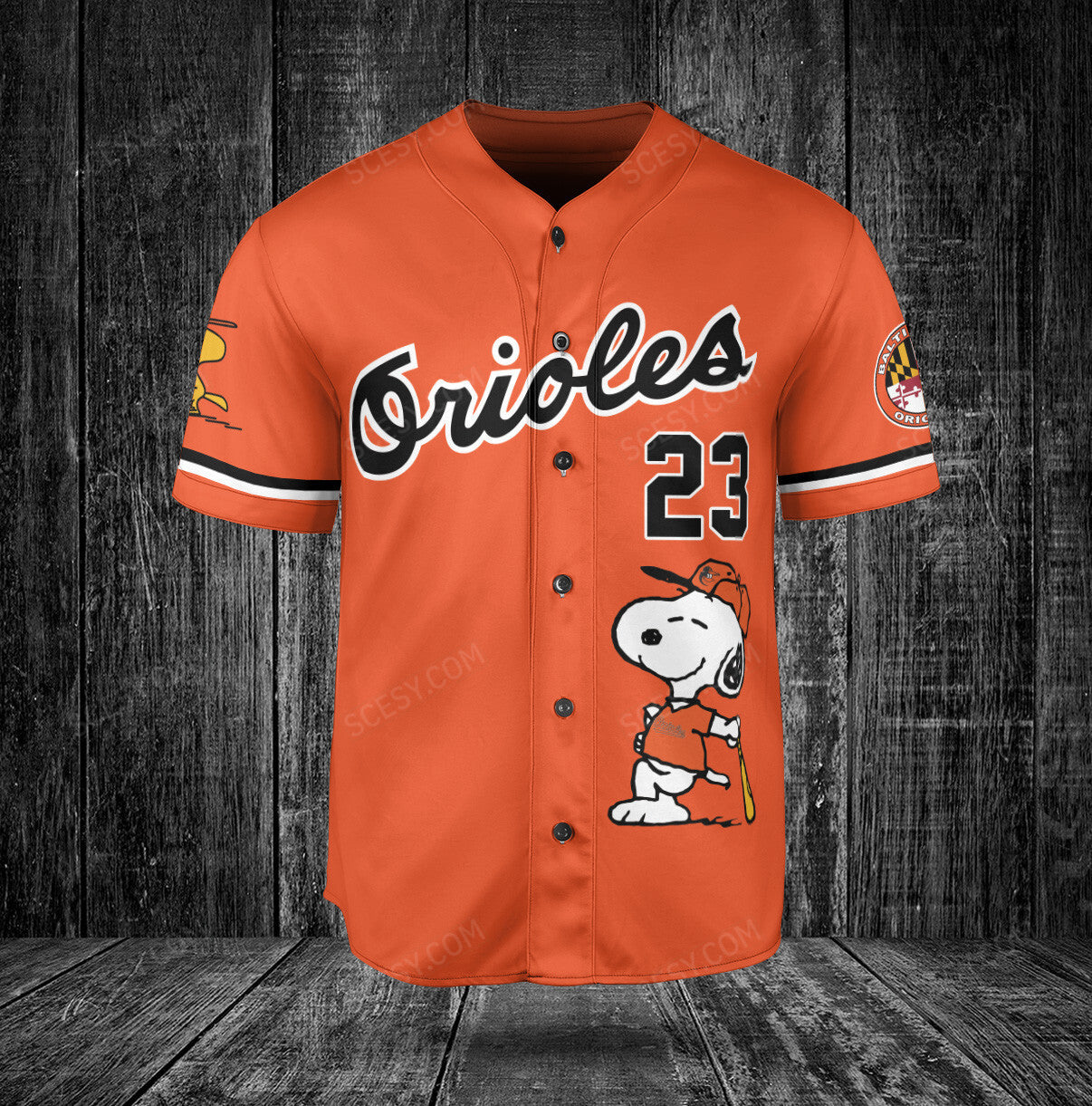 Baltimore Orioles PS Baseball Jersey Orange