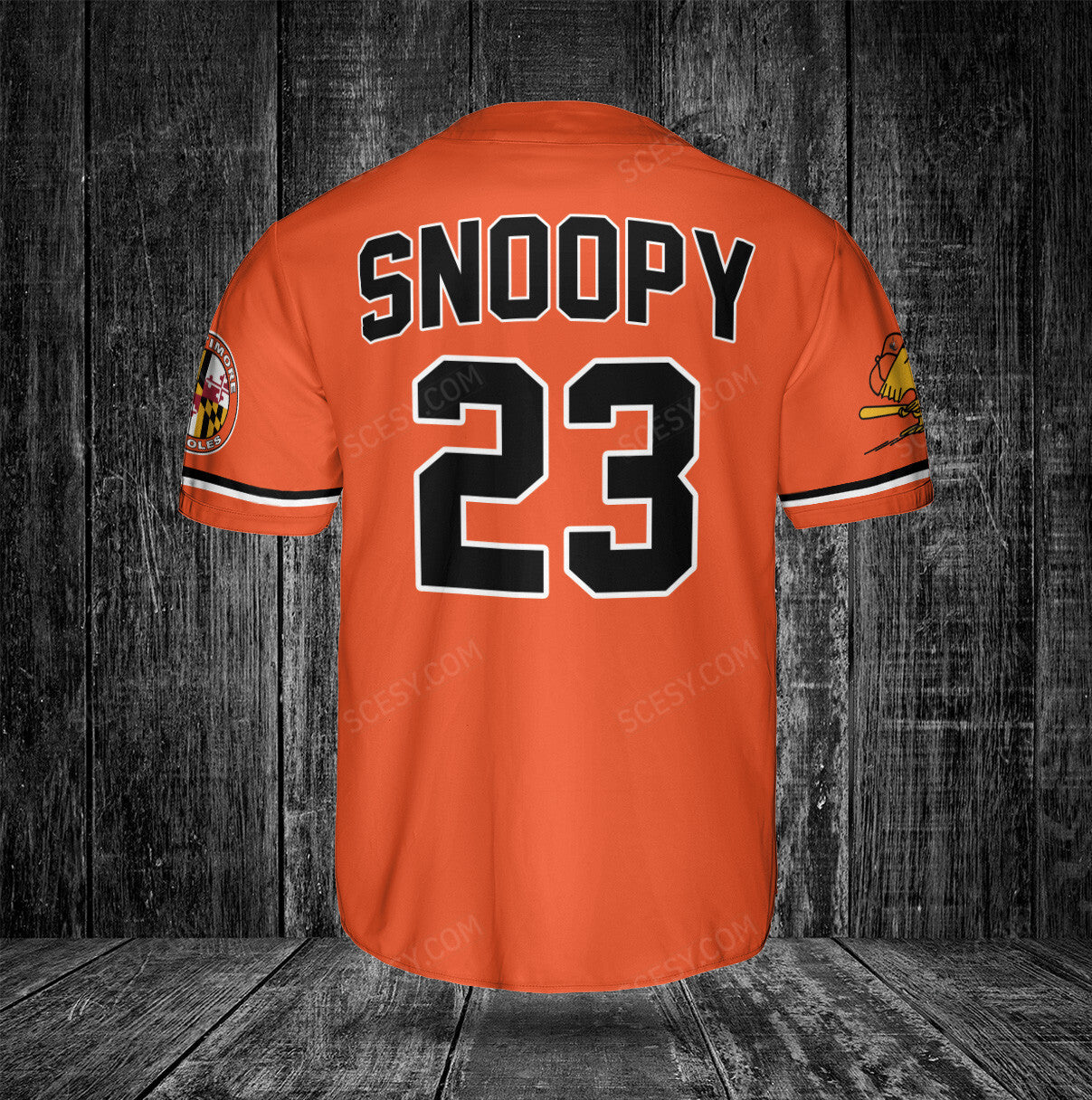 Baltimore Orioles PS Baseball Jersey Orange