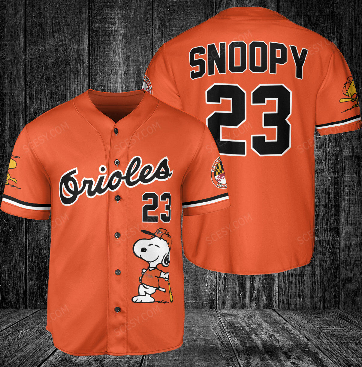 Baltimore Orioles PS Baseball Jersey Orange