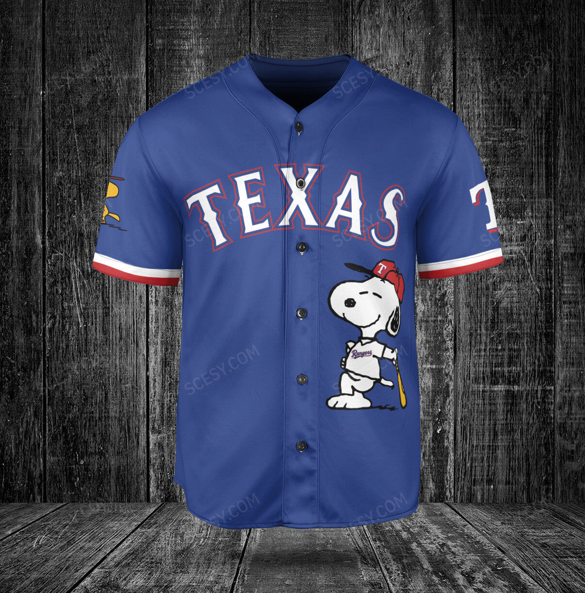 Texas Rangers PS Baseball Jersey Royal