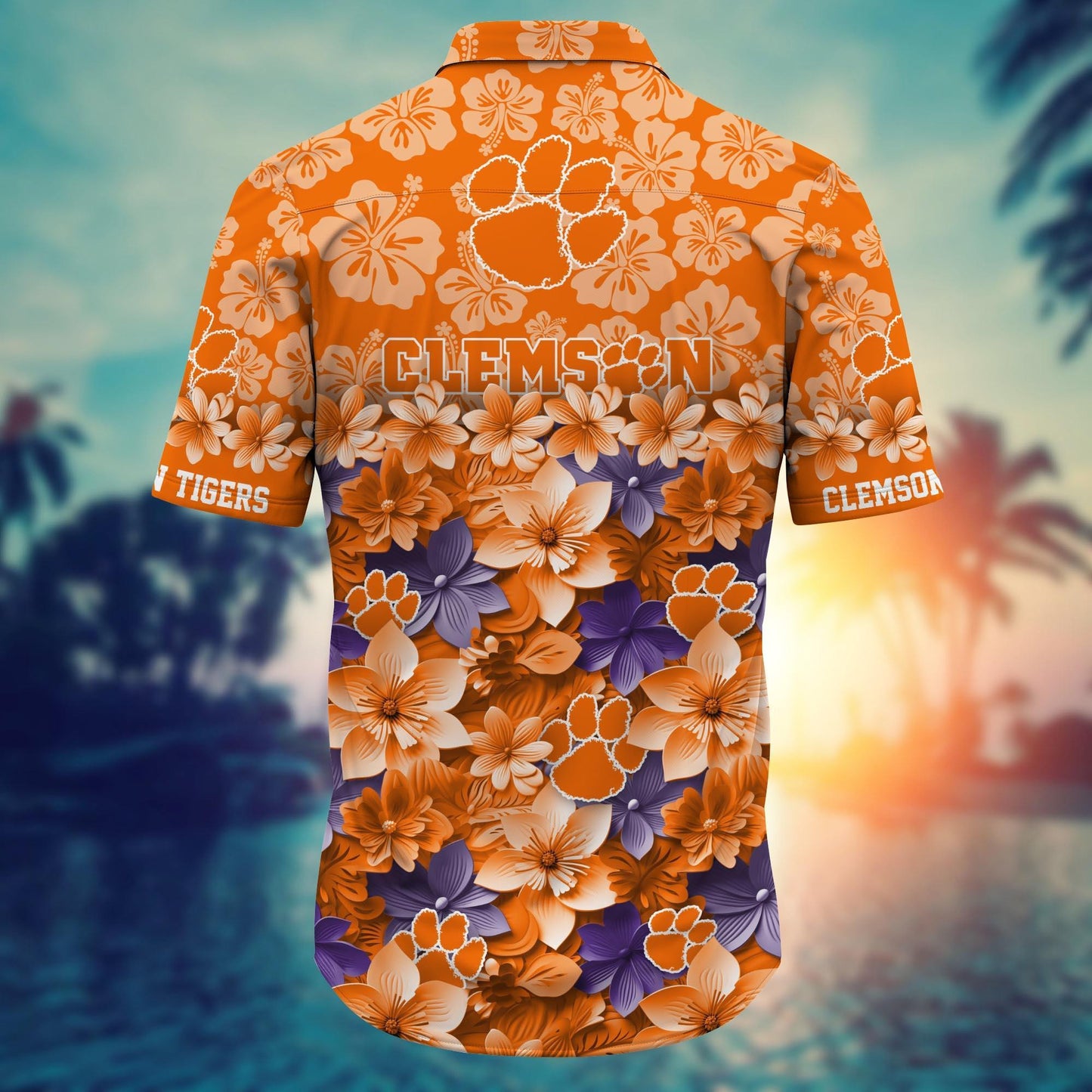 Clemson Tigers 1 Hawaiian Shirt Trending Summer. Gift For Fan FBS 502MC-HS035