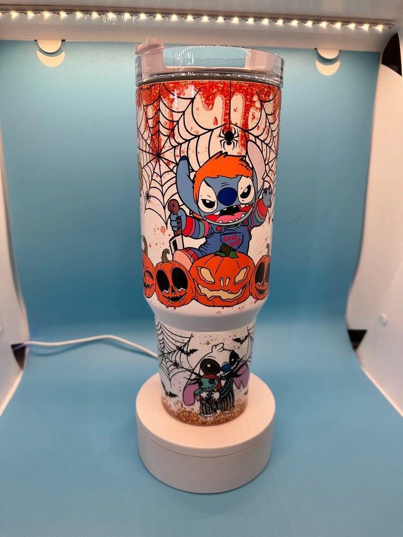 Stitch Halloween 40oz Tumbler