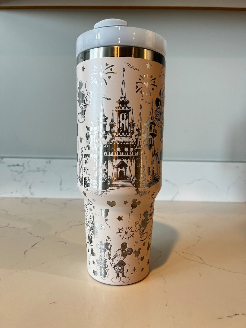 Magical Castle 40oz Tumbler, True Love Mouse Character