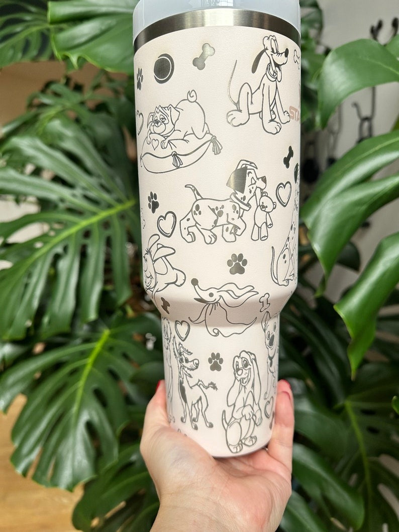 Disney Dogs 40oz Stanley Tumbler