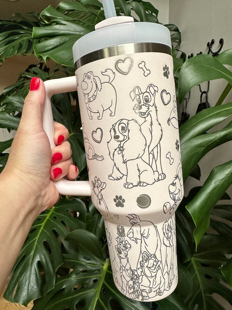 Disney Dogs 40oz Stanley Tumbler