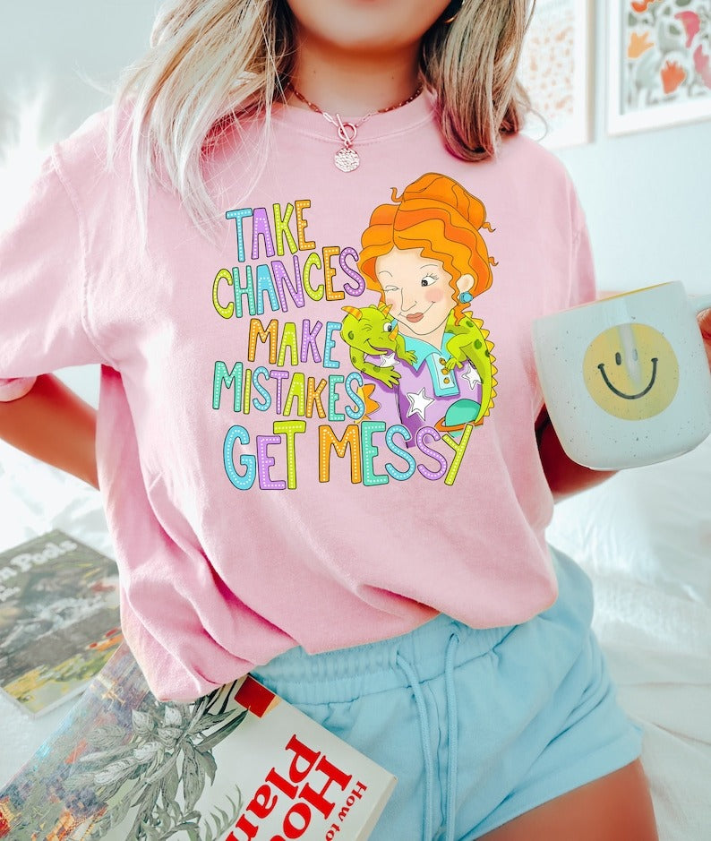 Take Chances Make Mistakes Get Messy Shirt, Miss Frizzle Shirt, Back to School Shirt