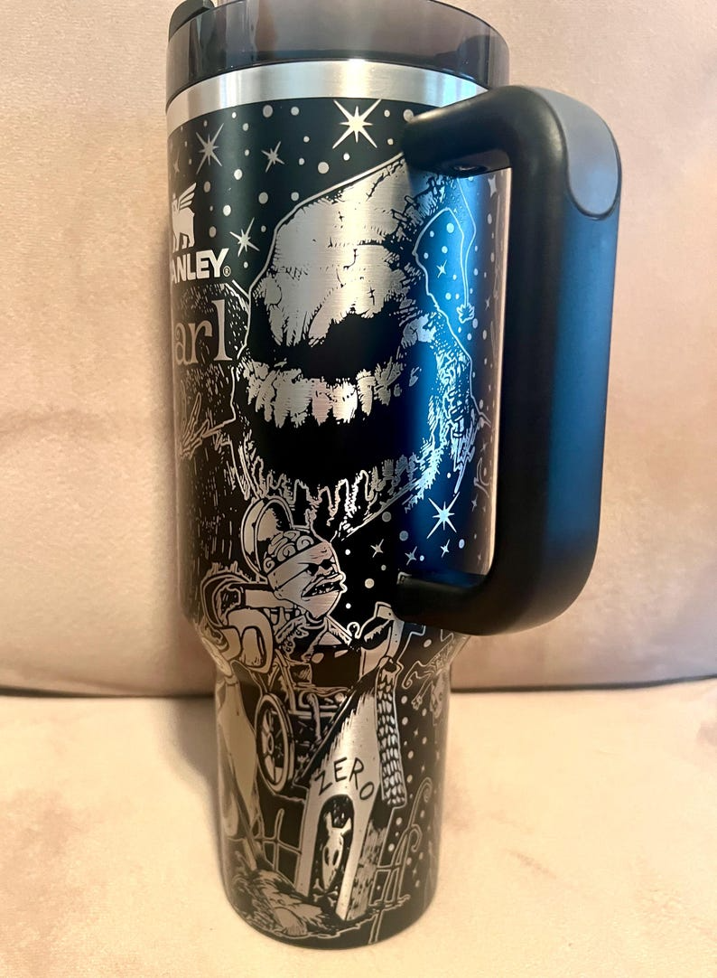 Custom Name Nightmare Before Christmas Stanley 40oz Tumbler