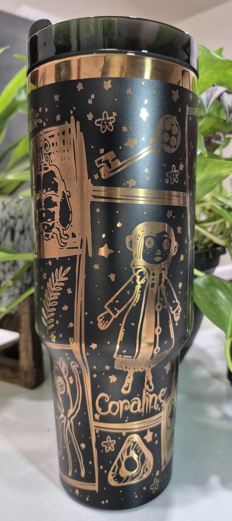 Coraline - Be Brave - 40 oz Tumbler