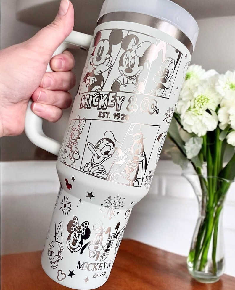 Personalized Disney Castle Engraved Tumbler 40 oz