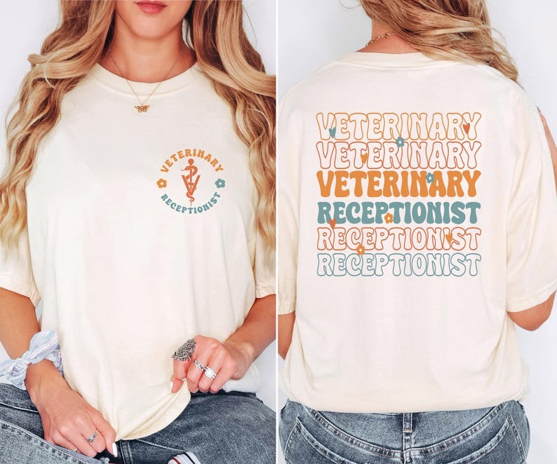 Veterinary Receptionist Shirt, Vet Receptionist Shirt, Vet Life Shirt