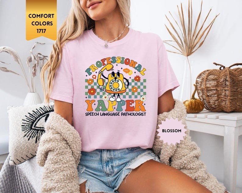 Comfort Colors® Speech Therapy Shirt, Speech Therapist T-shirt