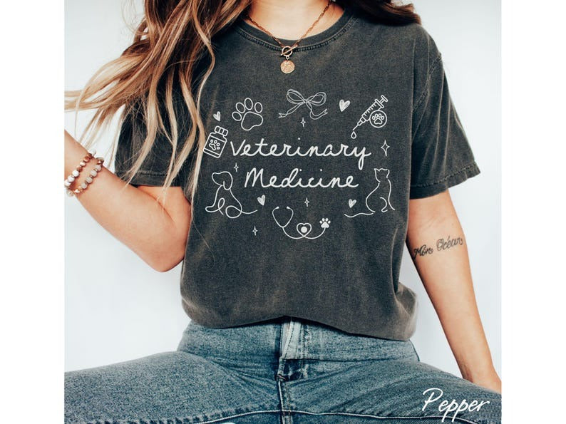 Veterinary Medicine Shirt Vet Tech Gift Veterinarian