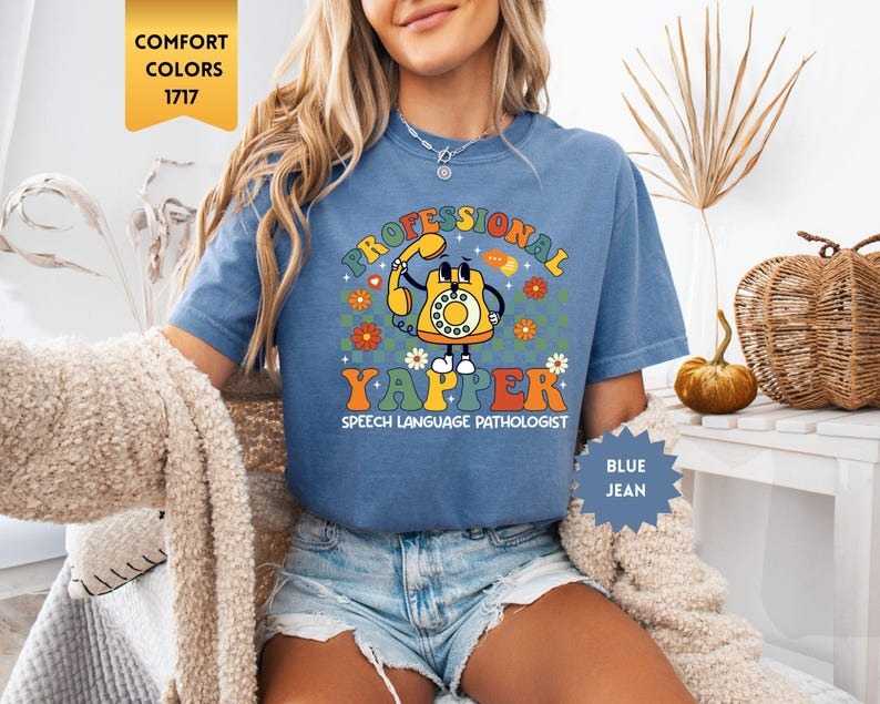 Comfort Colors® Speech Therapy Shirt, Speech Therapist T-shirt