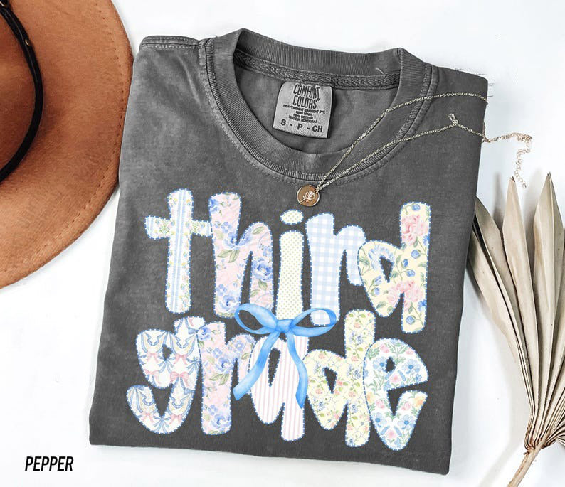 Comfort Colors® Third Grade Teacher Shirt, 3rd Grade Teacher Shirt, 3rd Grade TShirt