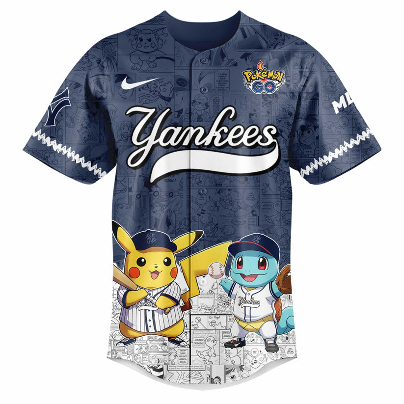 New York Yankees x Pokémon Go Baseball Jersey Editions Limited