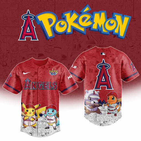 Los Angeles Angels x Pokemon GO Special Edition Jersey