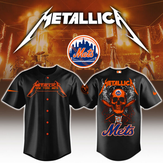 New York Mets MLB x Metallica Edition Jersey